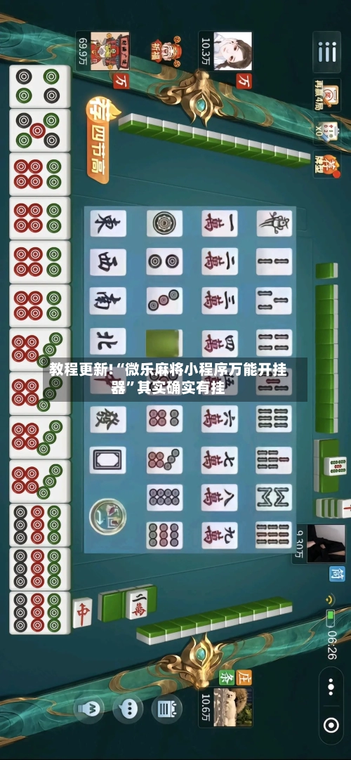 教程更新!“微乐麻将小程序万能开挂器”其实确实有挂-第3张图片