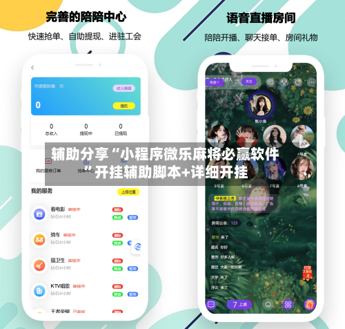 辅助分享“小程序微乐麻将必赢软件”开挂辅助脚本+详细开挂-第3张图片