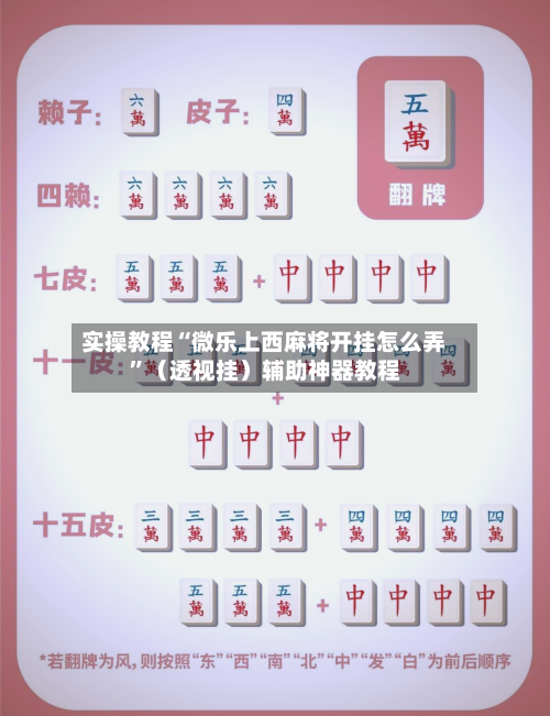 实操教程“微乐上西麻将开挂怎么弄”（透视挂）辅助神器教程-第2张图片