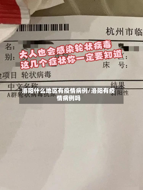 洛阳什么地区有疫情病例/洛阳有疫情病例吗-第2张图片