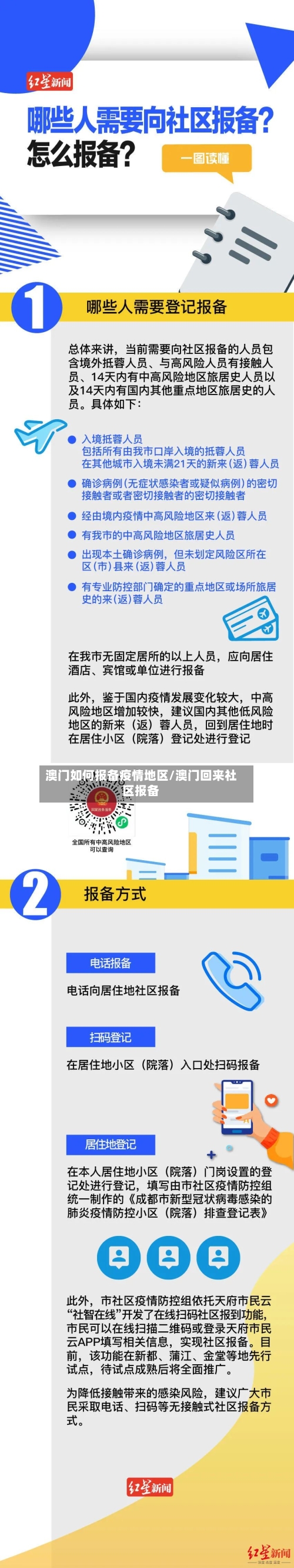 澳门如何报备疫情地区/澳门回来社区报备-第2张图片