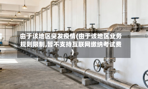 由于该地区突发疫情(由于该地区业务规则限制,暂不支持互联网缴纳考试费)