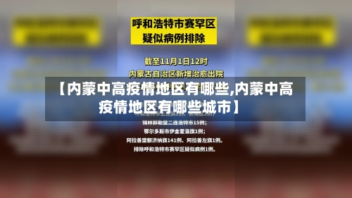 【内蒙中高疫情地区有哪些,内蒙中高疫情地区有哪些城市】