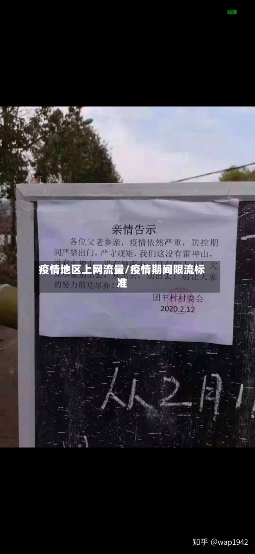 疫情地区上网流量/疫情期间限流标准-第3张图片