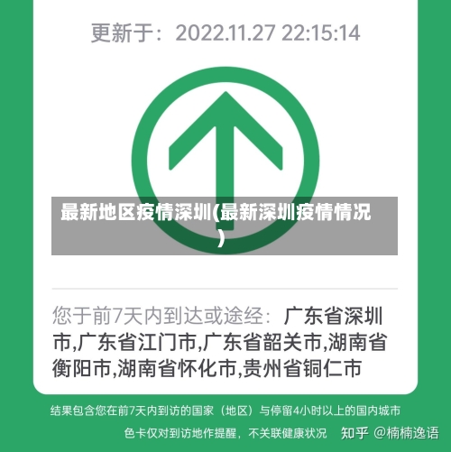最新地区疫情深圳(最新深圳疫情情况)