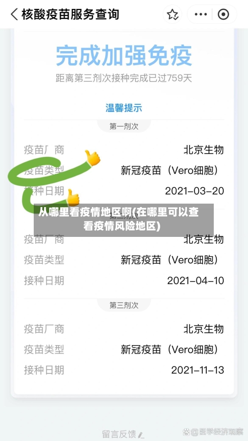 从哪里看疫情地区啊(在哪里可以查看疫情风险地区)-第3张图片