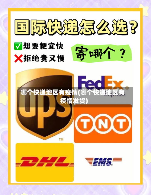 哪个快递地区有疫情(哪个快递地区有疫情发货)-第2张图片