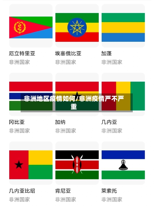 非洲地区疫情如何/非洲疫情严不严重-第2张图片