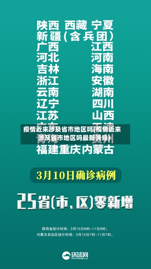 疫情近来涉及省市地区吗(疫情近来涉及省市地区吗最新消息)