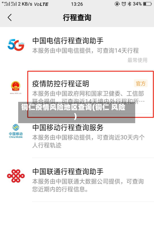 铜仁疫情风险地区查询(铜仁 风险)-第3张图片