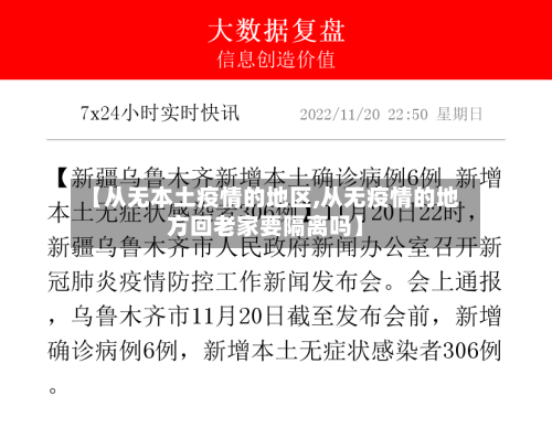 【从无本土疫情的地区,从无疫情的地方回老家要隔离吗】