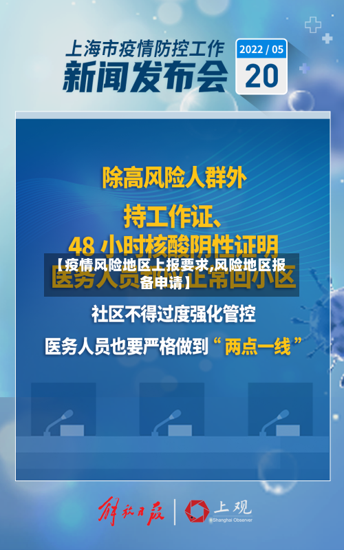 【疫情风险地区上报要求,风险地区报备申请】