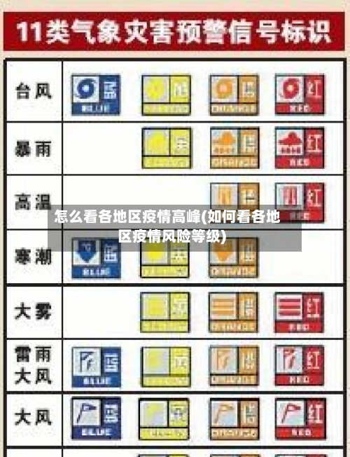 怎么看各地区疫情高峰(如何看各地区疫情风险等级)